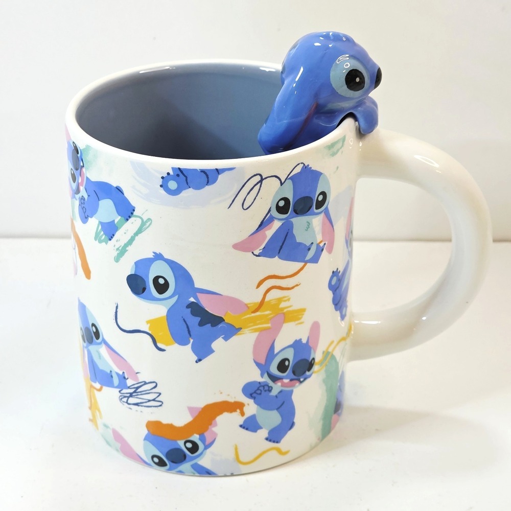 Disney Lilo & Stitch Doodle Critter 3D Oversized Coffee Mug